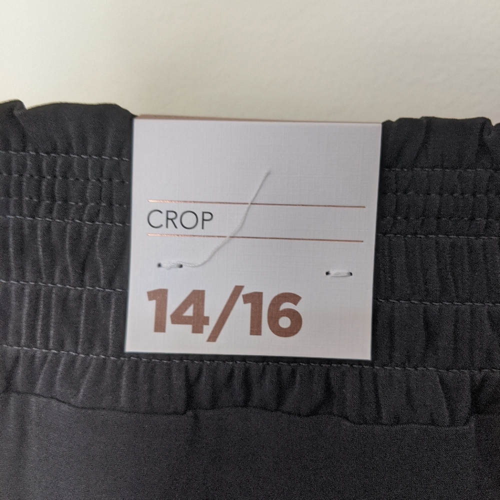 Lane Bryant Black Crop Pants